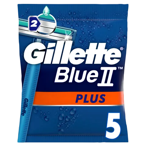 Gillette BlueII Plus Eldobható Férfi Borotva, 5 db termékhez kapcsolódó kép