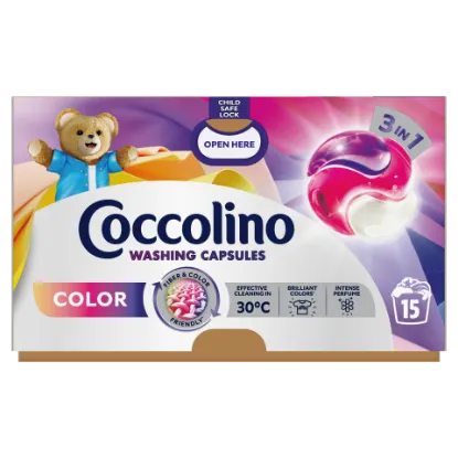 Coccolino Color 3in1 mosókapszula 15 mosás 259,5 g termékhez kapcsolódó kép
