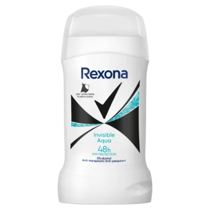 Rexona izzadásgátló stift 50 ml Invisible Aqua termékhez kapcsolódó kép