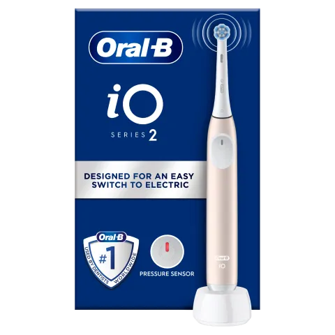 Oral-B iO 2 Elektromos Fogkefe, Világos Rózsaszín termékhez kapcsolódó kép