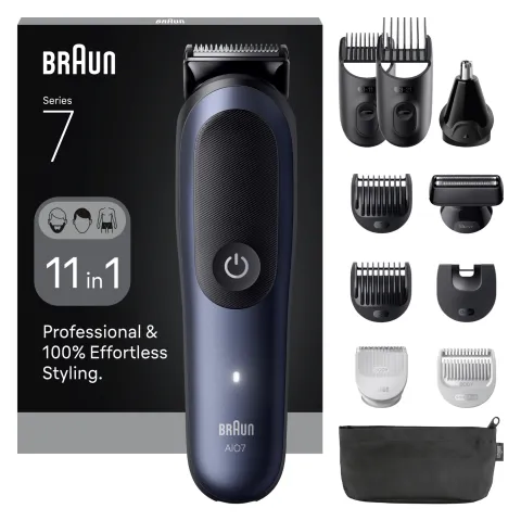 Braun Multifunkciós Series 7, 11 az 1-ben Szőrtelenítőkészlet, AutoSense, AIO7540 termékhez kapcsolódó kép
