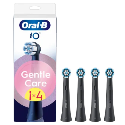 Oral-B iO Series Gentle Care, Fekete, Eredeti Fogkefefej, Érzékeny Fogínyhez, 4 termékhez kapcsolódó kép