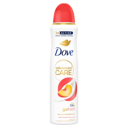 Dove Go Fresh izzadásgátló aeroszol 150 ml Peach & White Blossom termékhez kapcsolódó kép