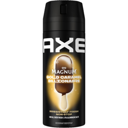 Axe dezodor 150 ml Gold Caramel Billionaire termékhez kapcsolódó kép
