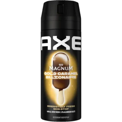 Axe dezodor 150 ml Gold Caramel Billionaire termékhez kapcsolódó kép