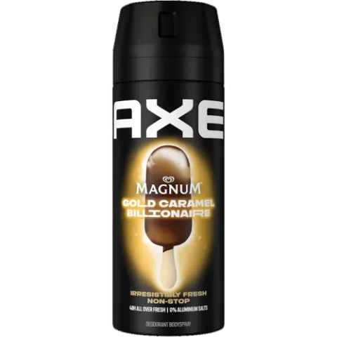 Axe dezodor 150 ml Gold Caramel Billionaire termékhez kapcsolódó kép
