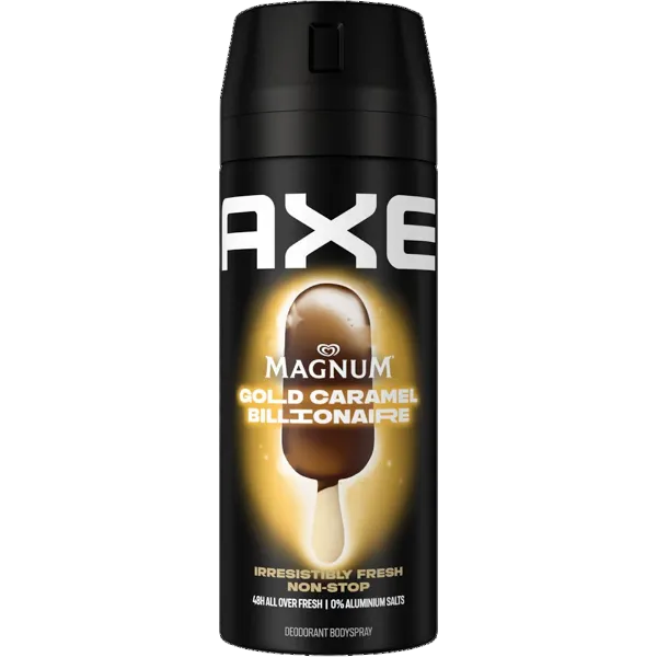 Axe dezodor 150 ml Gold Caramel Billionaire termékhez kapcsolódó kép