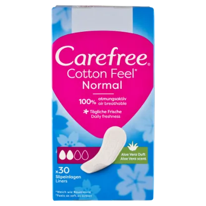 Carefree tisztasági betét Cotton Feel Aloe 30 db termékhez kapcsolódó kép