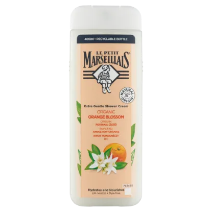 Le Petit Marseillais organikus narancsvirág krémtusfürdő 400 ml termékhez kapcsolódó kép