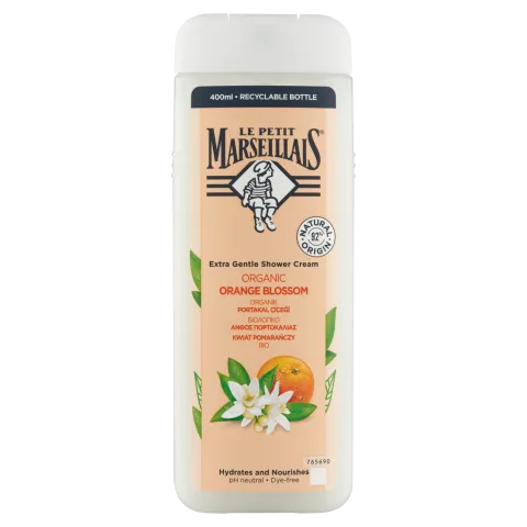 Le Petit Marseillais organikus narancsvirág krémtusfürdő 400 ml termékhez kapcsolódó kép