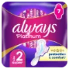 Always Platinum Super (2-es méret) Szárnyas Egészségügyi Betét, 7 db termékhez kapcsolódó kép