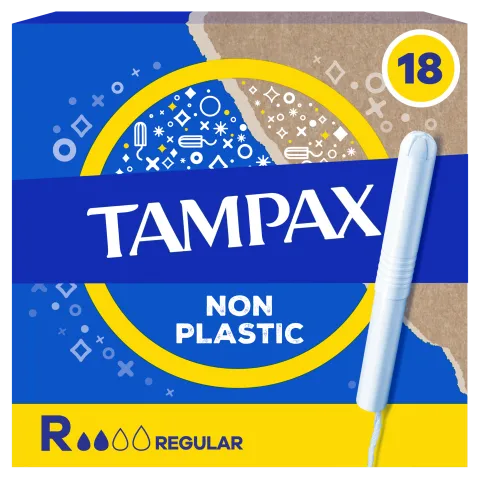 Tampax Regular Tampon Kartonból Készült Applikátorral, 18 db termékhez kapcsolódó kép