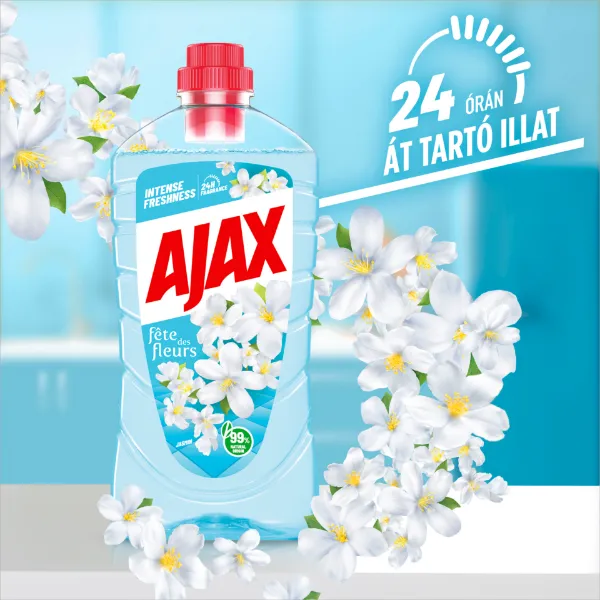 Ajax Floral Fiesta Jasmine háztartási tisztítószer 1 l termékhez kapcsolódó kép