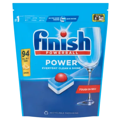 Finish All in 1 Max mosogatógép-tabletta, Citrom illat, 94db termékhez kapcsolódó kép