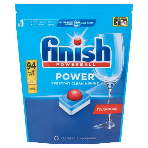 Finish All in 1 Max mosogatógép-tabletta, Citrom illat, 94db termékhez kapcsolódó kép