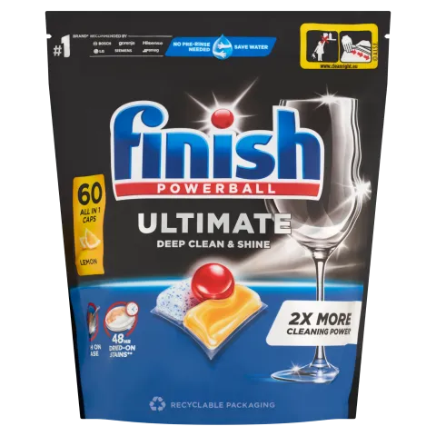 Finish Quantum Ultimate mosogatógép-kapszula, Citrom illat, 60db termékhez kapcsolódó kép