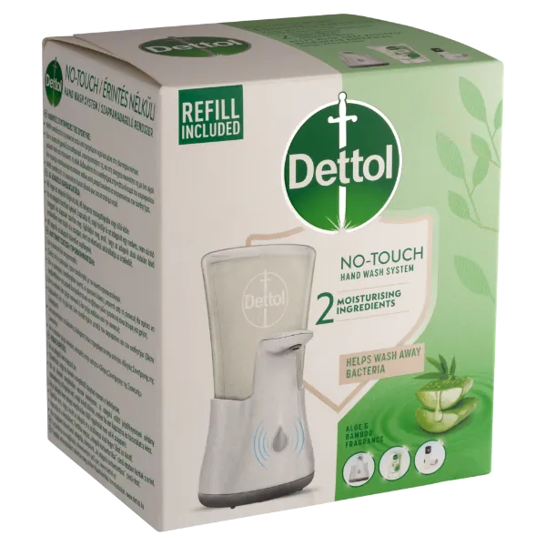 Dettol Érintés nélküli Készülék +Utántöltő Aloe Vera 250ml termékhez kapcsolódó kép