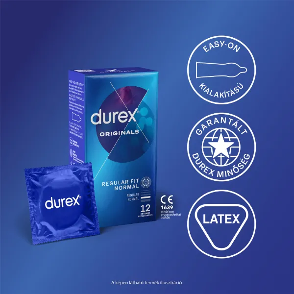 Durex Originals 12db termékhez kapcsolódó kép