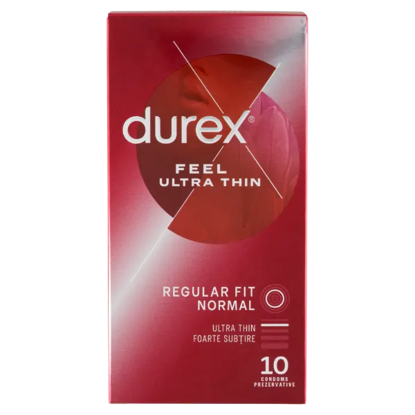 Durex Feel Ultra Thin 10db termékhez kapcsolódó kép