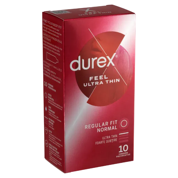 Durex Feel Ultra Thin 10db termékhez kapcsolódó kép