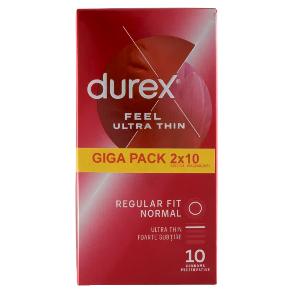 Durex Feel Ultra Thin 2x10 termékhez kapcsolódó kép
