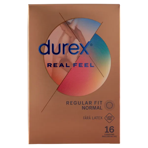 Durex Real Feel - latexmentes óvszer (16db) termékhez kapcsolódó kép