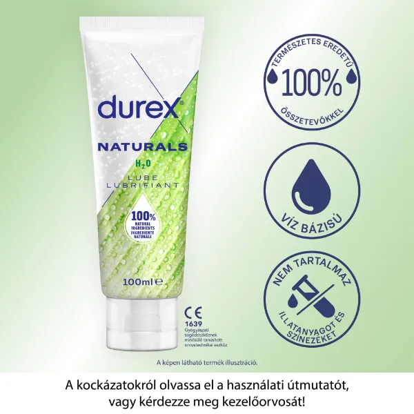 Durex Természetes intim gél H2O 100ml termékhez kapcsolódó kép
