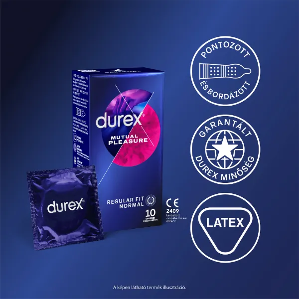 Durex Mutual Pleasure 10db termékhez kapcsolódó kép