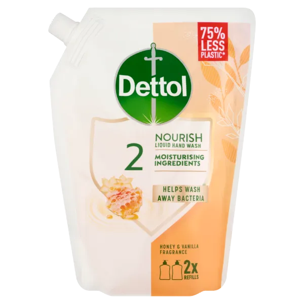 Dettol Pumpás Folyékony Szappan utántöltő Méz 500ml termékhez kapcsolódó kép