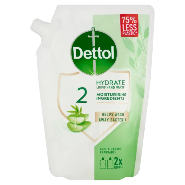 Dettol Pumpás Folyékony Szappan utántöltő Aloe Vera 500ml termékhez kapcsolódó kép