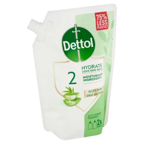 Dettol Pumpás Folyékony Szappan utántöltő Aloe Vera 500ml termékhez kapcsolódó kép