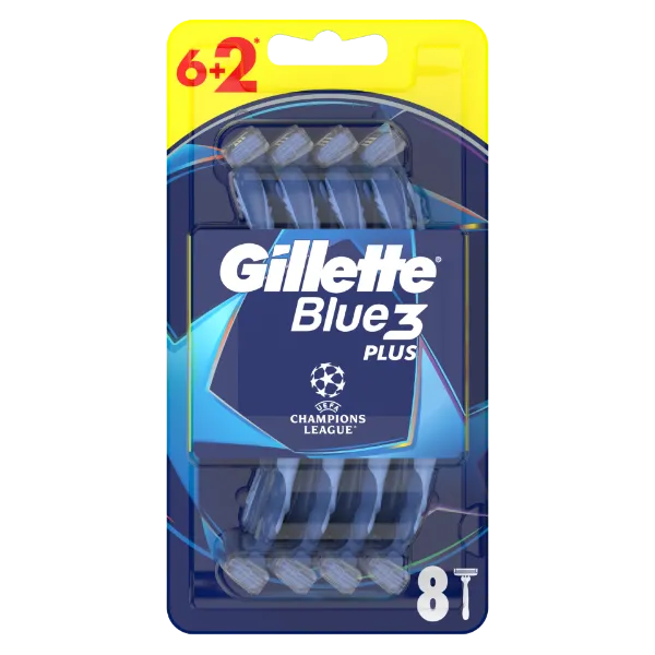Gillette Blue3 Plus Comfort, Eldobható Borotva Férfiaknak, 8 Darabos Kiszerelés termékhez kapcsolódó kép