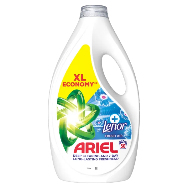 Ariel Folyékony Mosószer, 50 Mosáshoz, + Touch Of Lenor Fresh Air termékhez kapcsolódó kép