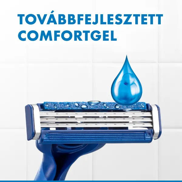 Gillette Blue3 Plus Comfort, Eldobható Borotva Férfiaknak, 8 Darabos Kiszerelés termékhez kapcsolódó kép