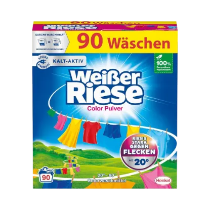 Weisser Riese mosópor dobozos 90 mosás 4,5 kg Color termékhez kapcsolódó kép