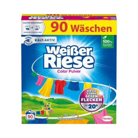 Weisser Riese mosópor dobozos 90 mosás 4,5 kg Color termékhez kapcsolódó kép