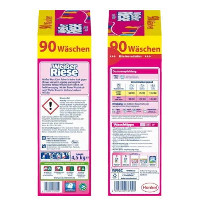 Weisser Riese mosópor dobozos 90 mosás 4,5 kg Color termékhez kapcsolódó kép