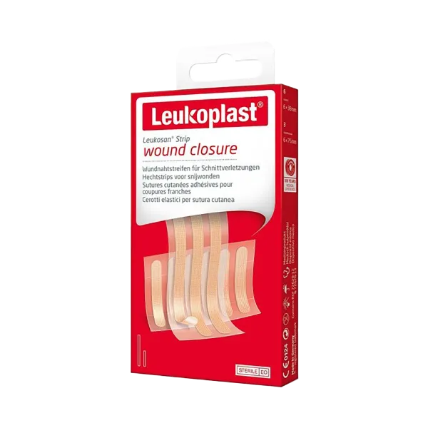 Leukoplast Leukosan Strip steril sebzáró csíkok 9x (2 méret) termékhez kapcsolódó kép