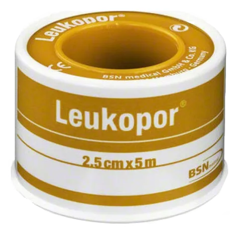 Leukopor 2,5cm x 5m 1x termékhez kapcsolódó kép