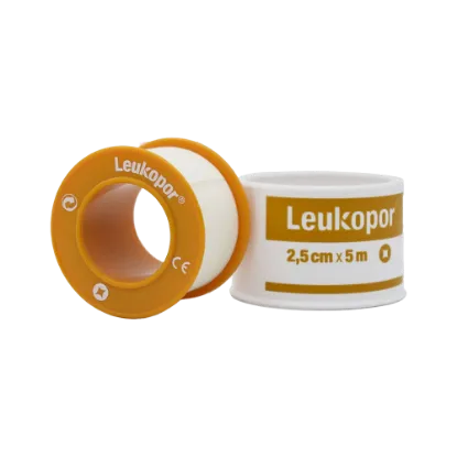 Leukopor 2,5cm x 5m 1x termékhez kapcsolódó kép