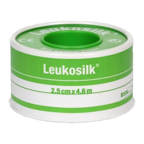 Leukosilk 2,5cm x 4,6m 1x termékhez kapcsolódó kép