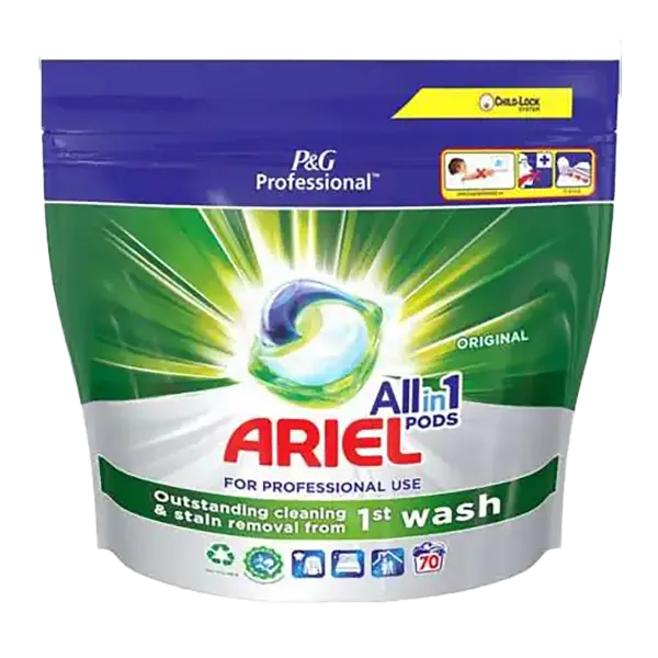 Ariel 3in1/All in 1 Regular folyékony kapszula 70 mosás 70 db termékhez kapcsolódó kép