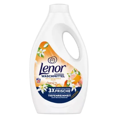 Lenor folyékony mosószer 25 mosás 1,25 l Orangenblüte&Pfirsich termékhez kapcsolódó kép