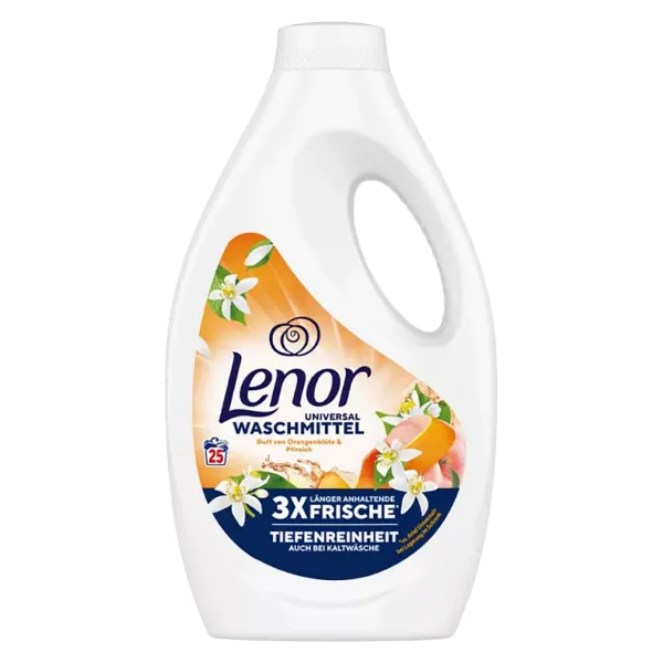 Lenor folyékony mosószer 25 mosás 1,25 l Orangenblüte&Pfirsich termékhez kapcsolódó kép