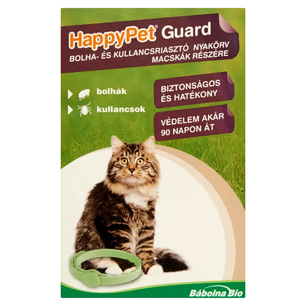 HappyPet Guard bolha- és kullancsriasztó nyakörv macskák részére termékhez kapcsolódó kép