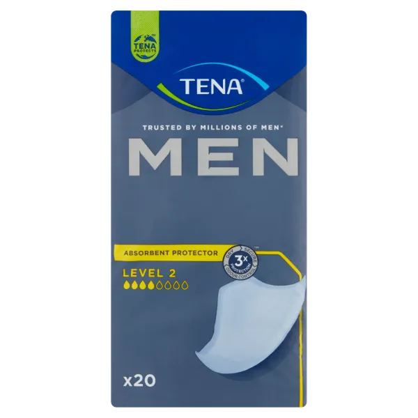 Tena Men Level 2 férfi inkontinencia betét 20 db termékhez kapcsolódó kép