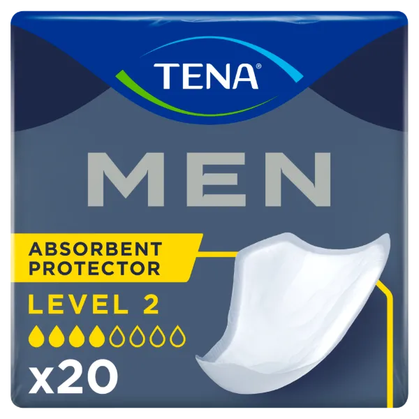 Tena Men Level 2 férfi inkontinencia betét 20 db termékhez kapcsolódó kép