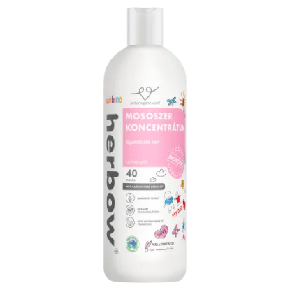 Herbow Bambino univerzális mosószer koncentrátum 40 mosás 1000 ml Gyümölcsös Kert termékhez kapcsolódó kép
