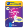 Always Platinum Day & Night Szárnyas Egészségügyi Betét, 22 db termékhez kapcsolódó kép