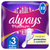 Always Platinum Day & Night Szárnyas Egészségügyi Betét, 22 db termékhez kapcsolódó kép
